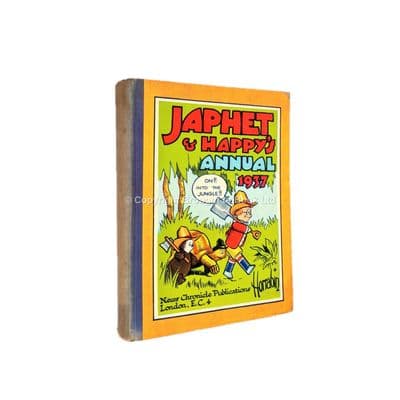Japhet and Happy's Annual 1937 Published by News Chronicle