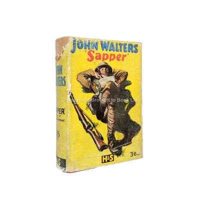 John Walters by Sapper First Edition Hodder & Stoughton 1927