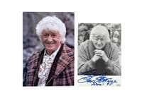 Jon Pertwee Doctor Who Signed Autograph Photo 1995 VF – Third Doctor

