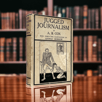 Jugged Journalism 1st 1925 A.B. Cox, Anthony Berkeley | Rare UK & USA