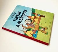 Les Adventures de Tintin Tintin en Amerique 1947 Early Reprint NF – Hergé



