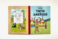 Les Adventures de Tintin Tintin en Amerique 1947 Early Reprint NF – Hergé



