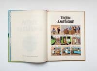 Les Adventures de Tintin Tintin en Amerique 1947 Early Reprint NF – Hergé




