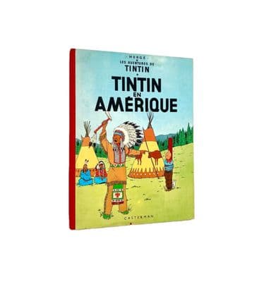 Les Adventures de Tintin: Tintin en Amerique – 1947 Early Reprint – NF – Hergé