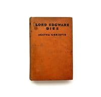 Lord Edgware Dies 1933 First Edition G+ – Agatha Christie





