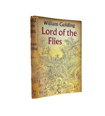 Lord Of the Flies by William Golding Dust Jacket Only Third Impression Faber 1955