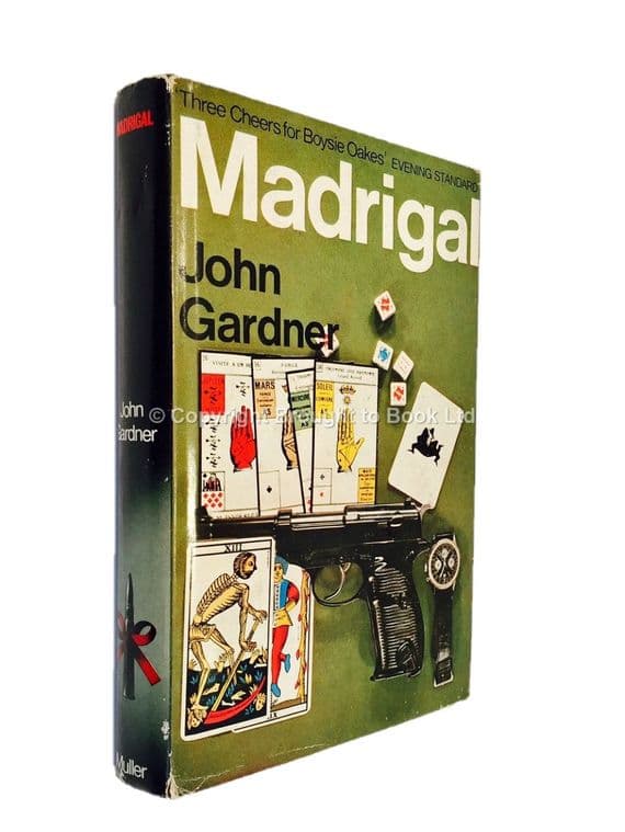 Madrigal 1967 First Edition F/VG+ Signed – John Gardner



