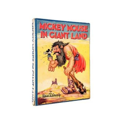 Mickey Mouse in Giant Land First Edition Collins 1934