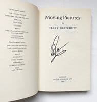 Moving Pictures 1990 First Edition F/NF Signed – Terry Pratchett

