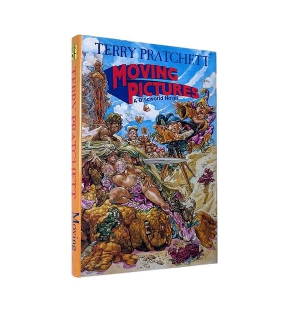 Moving Pictures – Signed First Edition 1990 1st/1st VF/NF – Terry Pratchett