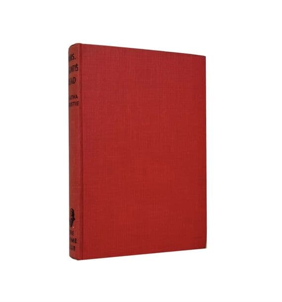 Mrs McGinty's Dead 1952 First Edition F – Agatha Christie

