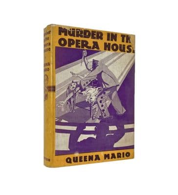 Murder in the Opera House – 1934 1st/1st – F/VG – Queena Mario