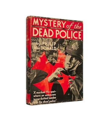 Mystery of the Dead Police by Phillip MacDonald First Edition The Crime Club Inc 1933