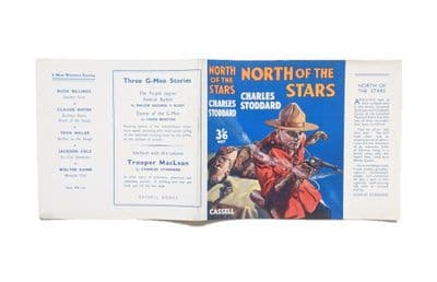 North of the Stars by Charles Stoddard Dust Jacket Only First Edition Cassell 1937