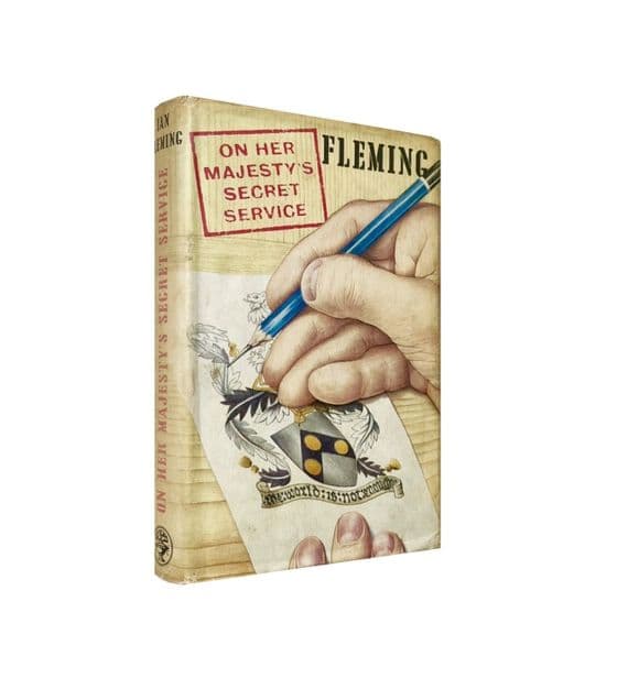 On Her Majesty's Secret Service 1963 First Edition NF/VG – Ian Fleming
