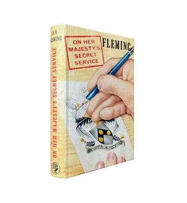 On Her Majesty's Secret Service – 1963 1st/1st – VG/VG+ – Ian Fleming [SIGNED]