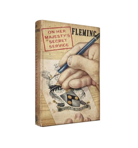 On Her Majesty's Secret Service 1963 First Edition VG/G+ – Ian Fleming

