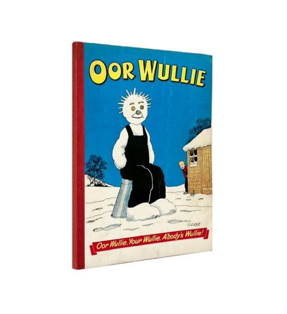 Oor Wullie Annual 1957 D.C. Thomson | 1956 Scottish Comic VG+ Condition

