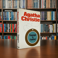 First Edition Passenger to Frankfurt Agatha Christie | 1970 Crime Club Collins Near Fine



