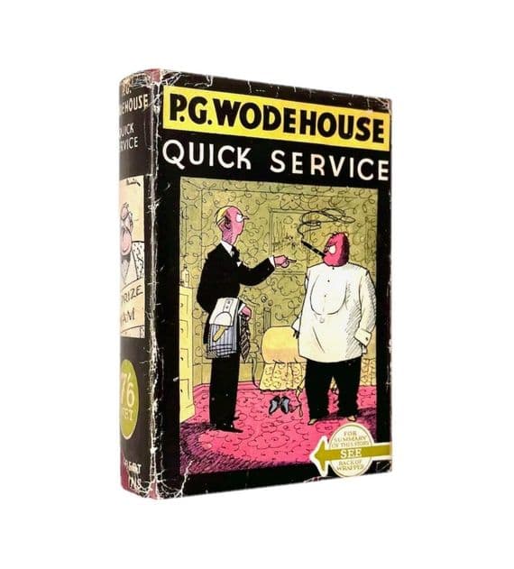 Quick Service 1940 First Edition VG/Near VG – P.G. Wodehouse

