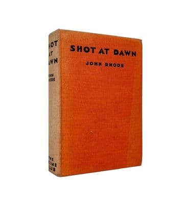 Shot at Dawn – 1934 1st/1st – VG+ – John Rhode
