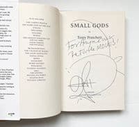 Small Gods | Terry Pratchett Inscribed & Signed | First Edition Gollancz 1992