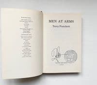 Men at Arms | Terry Pratchett Signed | First Edition Gollancz 1993