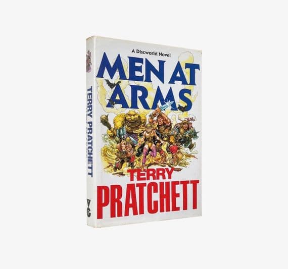 Men at Arms | Terry Pratchett Signed | First Edition Gollancz 1993