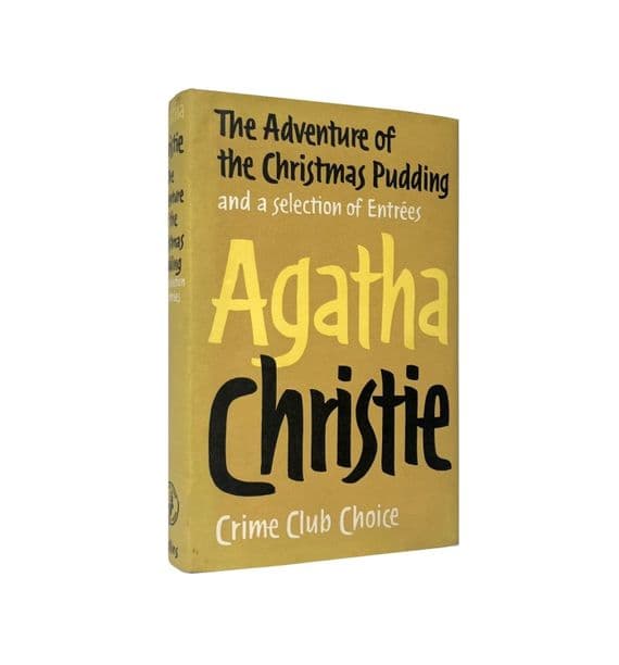 The Adventure of the Christmas Pudding Agatha Christie First Edition 1960 | Signed Collectible VG+