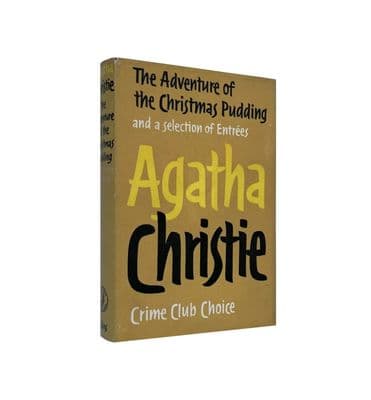 The Adventure of the Christmas Pudding – First Edition 1960 1st/1st F/VG+ – Agatha Christie