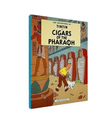 The Adventures of Tintin: Cigars of the Pharaoh – 1971 1st/1st – VG+ – Hergé
