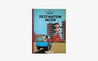 The Adventures of Tintin Destination Moon 1959 First Edition VG – Hergé

