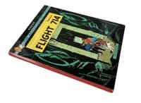 The Adventures of Tintin Flight 714 1968 First Edition VG Signed – Hergé





