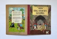 The Adventures of Tintin King Ottokar's Sceptre 1958 First Edition VG – Hergé

