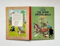 The Adventures of Tintin The Seven Crystal Balls 1962 First Edition NF – Hergé

