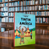 The Adventures of Tintin Tintin in America 1978 First Edition NF – Hergé





