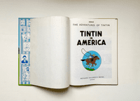 The Adventures of Tintin Tintin in America 1978 First Edition NF – Hergé





