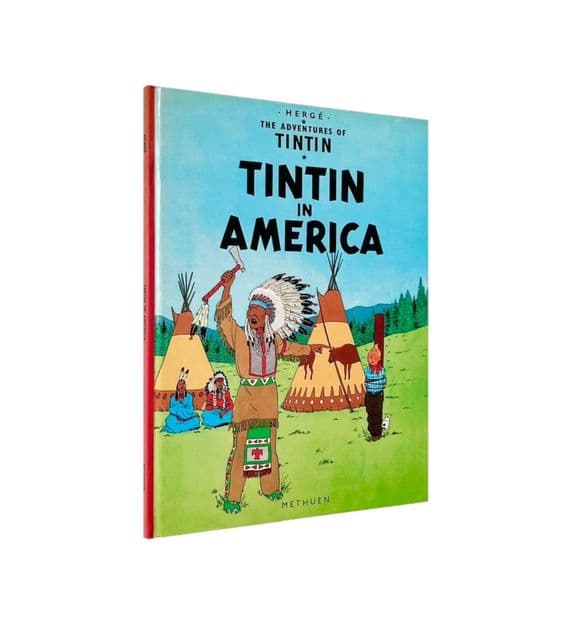 The Adventures of Tintin Tintin in America 1978 First Edition NF – Hergé





