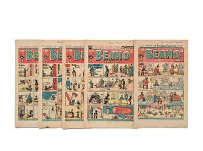The Beano Comic 1949 Complete Year All Issues 352 to 389 D.C. Thomson