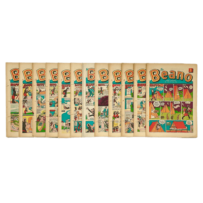 The Beano Comic 1965 Complete Year No's 1172-1223 D.C. Thomson