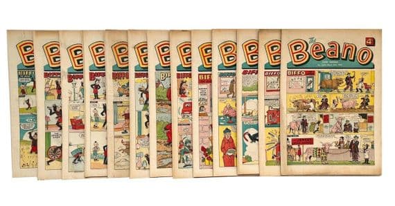 The Beano Comic 1969 Complete Year 1381-1432 D.C. Thomson SOLD September 2026 - Rare Book Price Guide