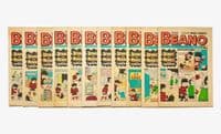 The Beano Comic 1975 Complete Year Issues 1694 - 1745 D.C. Thomson