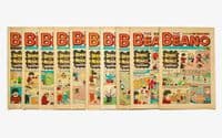 The Beano Comic 1975 Complete Year Issues 1694 - 1745 D.C. Thomson