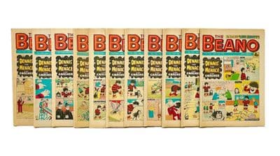 The Beano Comic 1976 Complete Year Issues 1746 - 1797 D.C Thomson