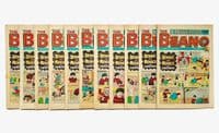 The Beano Comic 1977 Complete Year  Issues 1798 - 1850 D.C Thomson