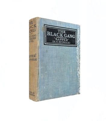 The Black Gang – 1922 1st/1st – Near VG – Sapper