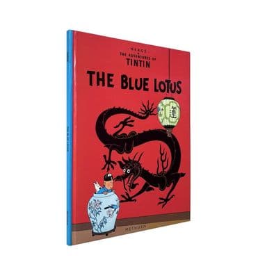 The Blue Lotus First Edition (1983) | Hergé