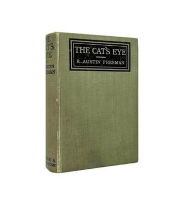 The Cat's Eye by R. Austin Freeman First Edition Hodder & Stoughton 1923