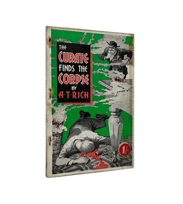 The Curate Finds the Corpse – 1945 1st/1st – Near VG – A.T. Rich