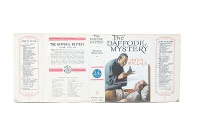 The Daffodil Mystery Edgar Wallace Dust Jacket Only Early Reprint Ward Lock & Co c.1930